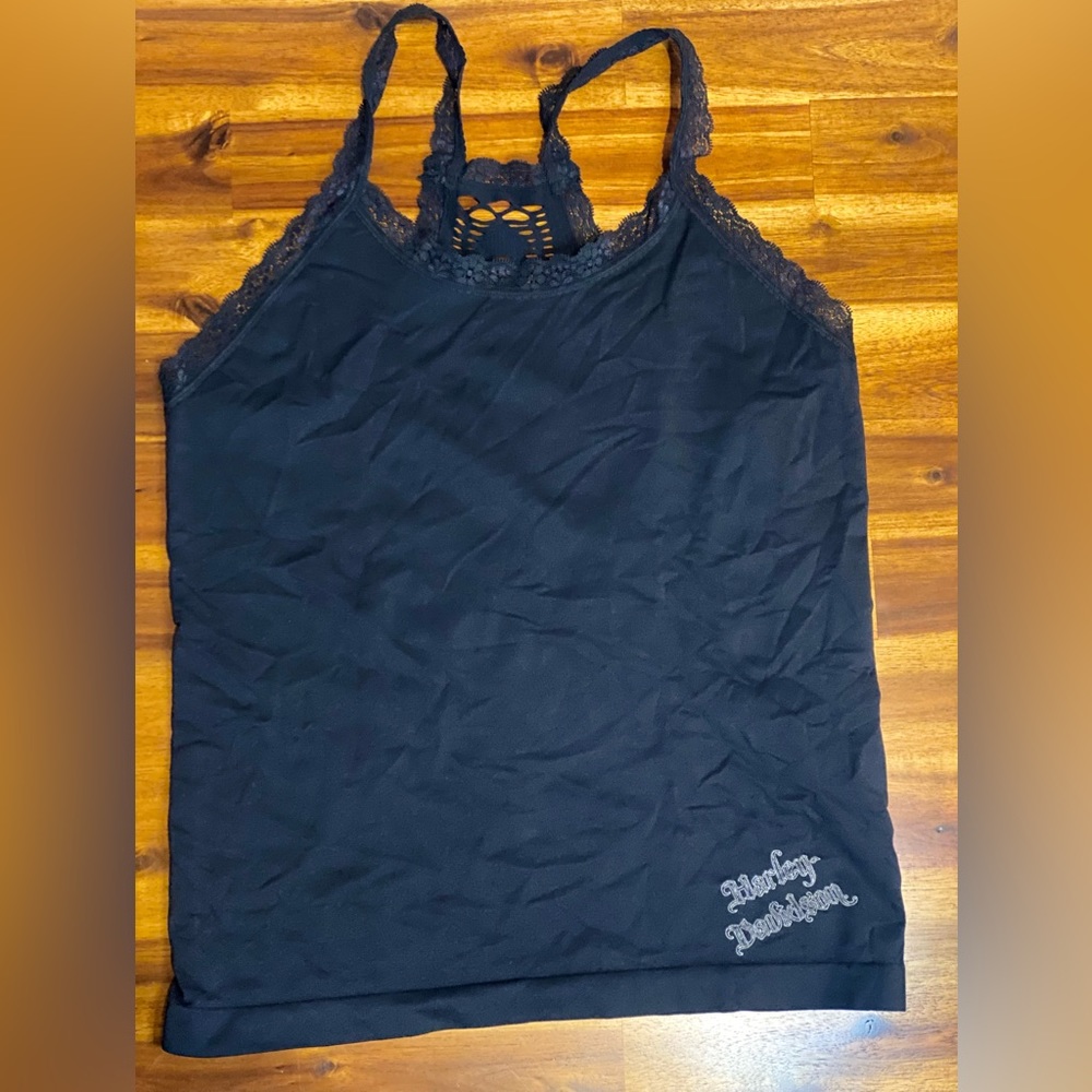 Women’s Harley Davidson tank top.